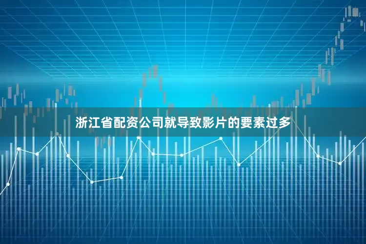 浙江省配资公司就导致影片的要素过多